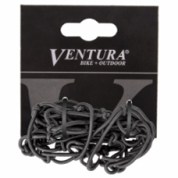 síť koše Ventura s 8 háky černá