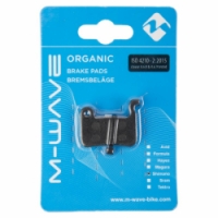brzdové destičky M-Wave organické Shimano Deore, LX