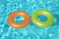 kruh nafukovací 76cm neon oranžový