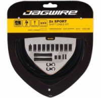 sada lanko+bowden Jagwire 2x Sport Shift Kit černá