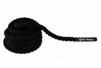posilovací lano Acra 9mx38mm černé