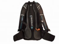 batoh HAVEN RIDE-KI 22l černo/modrý bez rezervoáru s chráničem páteře