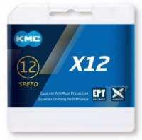 řetěz KMC X12EPT stříbrný 126čl. BOX