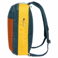 batoh cestovní Progress TRAVEL BAG terakota/tm.modrá/žlutá