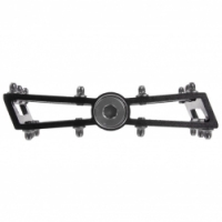 pedály M-Wave FLAT standard závit 9/16" černé
