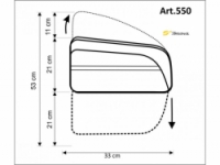 set Sport Arsenal 550 S1 nosič + brašna