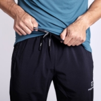 kalhoty pánské Progress FORTUNE PANTS MAN běžecké černé