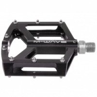 pedály M-Wave FLAT standard závit 9/16" černé