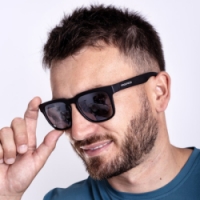 brýle Progress FLOAT MRR BLK plovoucí polarizační černé