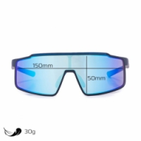 brýle Progress NITRO s polarizačními skly modré