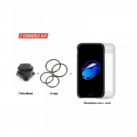 pouzdro na mobil Zefal Z-console iPhone 7/8 full kit