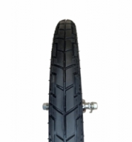 kolo zapletené obuté 16" 305-20 přední 16 děr stříbrné Remerx/Ralson silniční