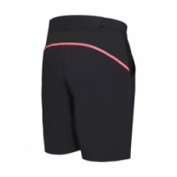 kalhoty krátké dámské Progress GENIA BIKE SHORTS vínové/černé