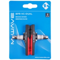 špalíky M-Wave MTB šroub 72mm černo-červené