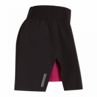 sukně dámská Progress CARRERA SKIRT 2v1 černá/višňová