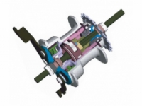 náboj Sturmey-Archer X-RD3 3r. bubnová brzda 70mm