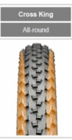 plášť Continental Cross King II Performance 26"x2.0/50-559 kevlar