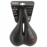 sedlo VELO Plush D2 Gel 255x177mm černé