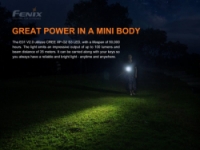 svítilna Fenix E01 V2.0 černá