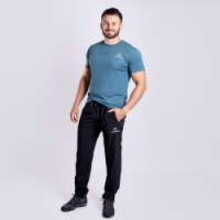 kalhoty pánské Progress FORTUNE PANTS MAN běžecké černé