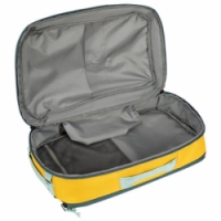 batoh cestovní Progress TRAVEL BAG terakota/tm.modrá/žlutá