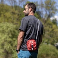 kapsička přes rameno Progress CROSS BODY terakota