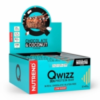 tyčinka Nutrend QWIZZ PROTEIN BAR čokoláda kokos 60g