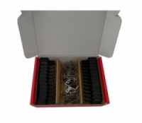 brzdové destičky SunRace DPA22 pro Sram, Avid organické box 25 párů