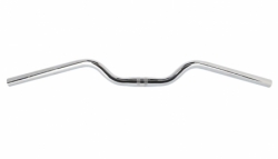 řidítka ERGOTEC MTB M-Bar 25,4mm/700mm stříbrná
