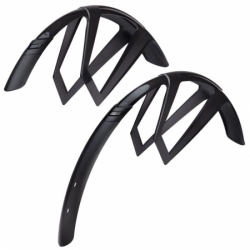 blatníky M-Wave 28'' přední / zadní 50mm černé