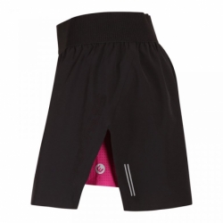 sukně dámská Progress CARRERA SKIRT 2v1 černá/višňová