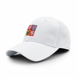 kšiltovka BASEBALL CAP CZECH bílá