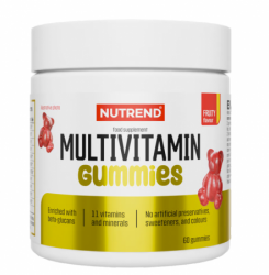 želé Nutrend Multivitamin gummies ovocné 60ks