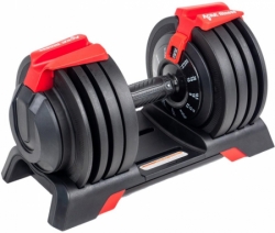 činky nastavitelné Acra sada 31 kg 3v1