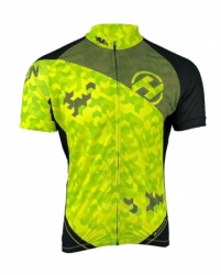 dres krátký pánský HAVEN Singletrail NEO černo/zelený