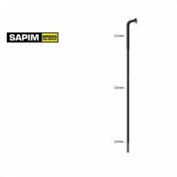 drát nerez Sapim Strong 2-2-2,3 x 296mm černý