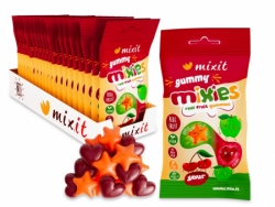 bonbony Mixit ovocné Mixies kyselé jablko a třešeň 35g