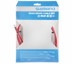 bowdeny+lanka Shimano set 1.6 x 1000/2050mm, 800/1400mm červený