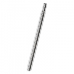 sedlovka 25.4 x 330mm Fe bez zámku stříbrná