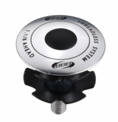 zátka BBB BAP-02 RoundHead 1 i 11/8 stříbrná