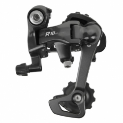 měnič MTB 9/10k microSHIFT R10 černý dlouhé vodítko