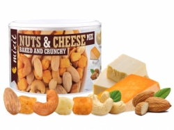 mix pražených ořechů a křupavých sýrů Mixit 120g