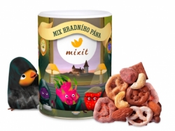 mix hradního pána Mixit čokoláda, ovoce a oříšky 300g exp. 08/26