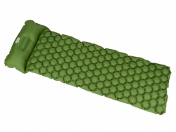 karimatka nafukovací Acra L140CL s polštářkem zelená 5cm