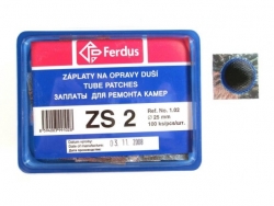 záplaty Ferdus ZS 2 25mm 100ks