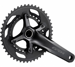 kliky Shimano GRX FC-RX600 2x11 46x30z 172,5mm černé original balení