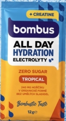 nápoj Bombus All Day Hydration Elektrolyty 12g tropical + creatin
