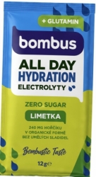 nápoj Bombus All Day Hydration Elektrolyty 12g limetka + glutamin