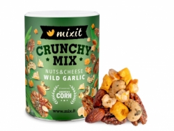 mix Crunchy Mixit sýr, crunchy corn a oříšky s medvědím česnekem 300g