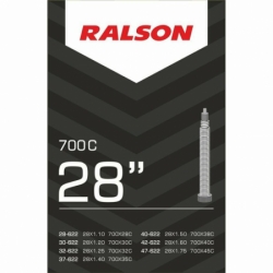 duše RALSON 700 x 18/25 (18/25-622/630) FV/48mm